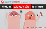 Không lột bao quy đầu có bị sao không?