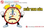 Xuất tinh sớm sau tiểu có sao không?