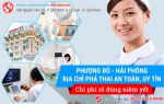 Phá thai ở đâu an toàn? Địa chỉ phá thai uy tín nhất Hải Phòng