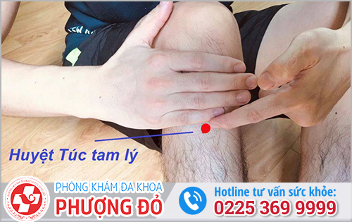Quy trình bấm huyệt chữa xuất tinh sớm
