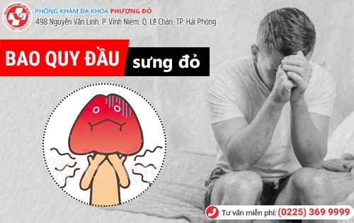 Đầu dương vật bị đỏ cảnh báo bệnh lý gì ở nam giới?