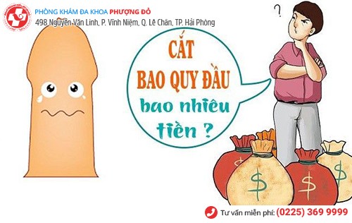 chi phí cắt bao quy đầu