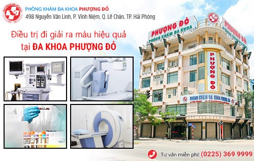 Đi giải ra máu 