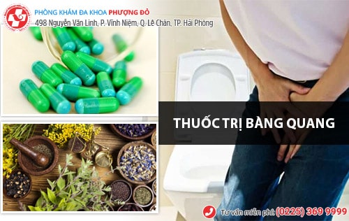 Thuốc trị bàng quang có những loại nào tốt?