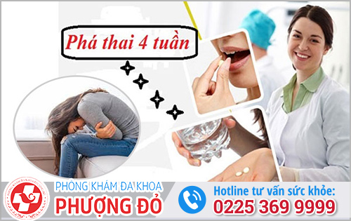 Cách phá thai 4 tuần