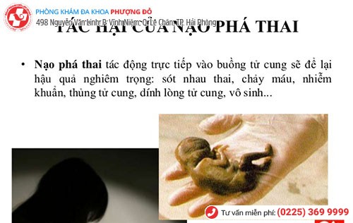 Tác hại của phá thai, hậu quả của phá thai không an toàn Tác hại của phá thai, hậu quả của phá thai không an toàn