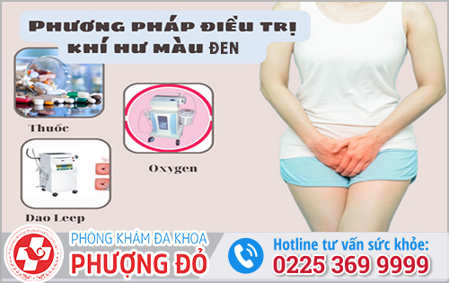 Điều trị khí hư màu đen