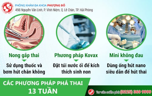 Phá thai 13 tuần bằng phương pháp nào? Có nguy hiểm không? Phá thai 13 tuần bằng phương pháp nào? Có nguy hiểm không?