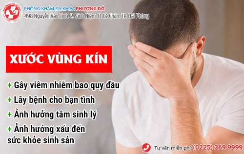 Xước vùng kín nam, nữ do đâu? Có nguy hiểm không?