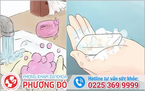 Cần giữ gìn vệ sinh hậu môn sạch sẽ và khô thoáng